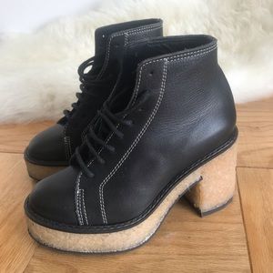 Genuine leather boots